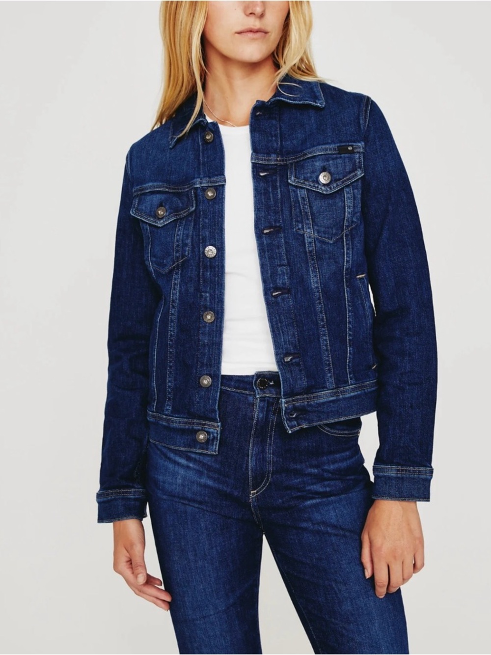a.n.a women’s size XXL dark wash denim jacket new with tags